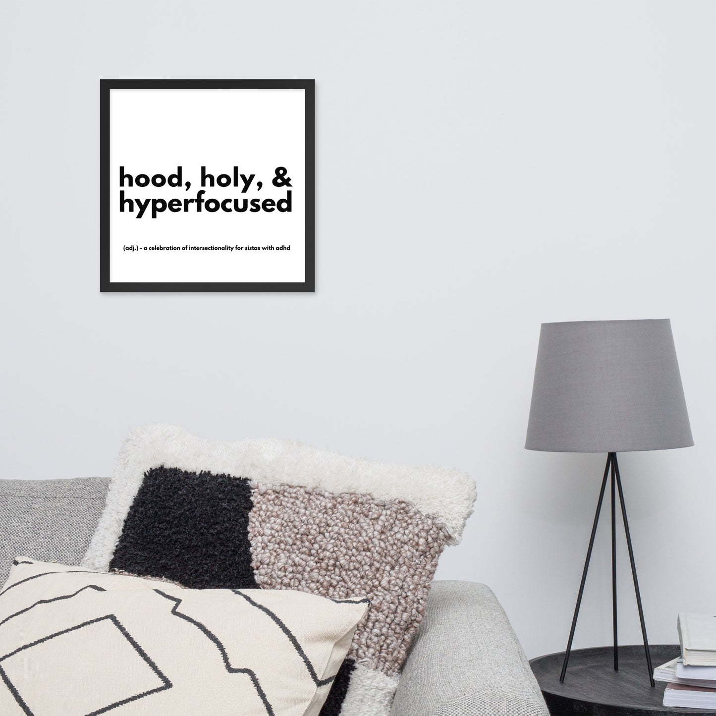 Hood, Holy, and Hyperfocused Poster